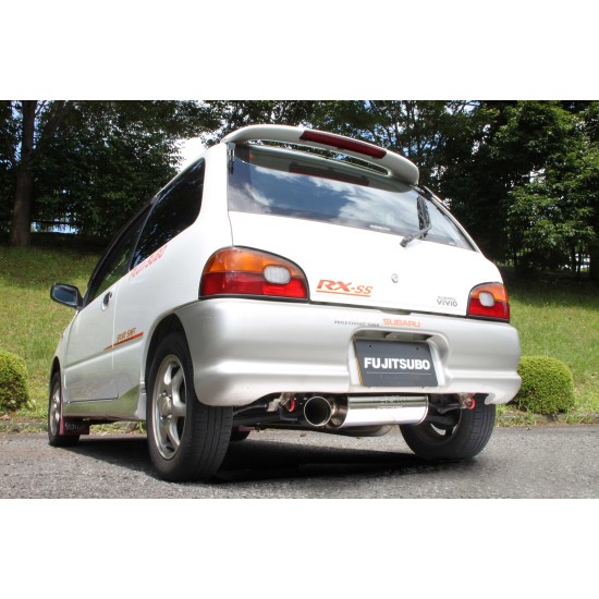 Fujitsubo POWER Getter Exhaust SUBARU VIVIO SUPERCHARGER 4WD KK4