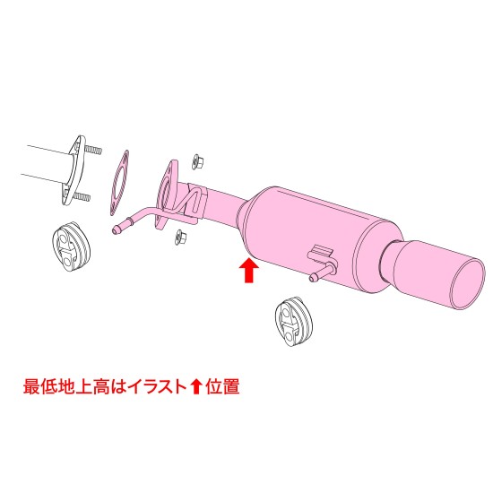 Fujitsubo Authorize RM Exhaust SUZUKI SWIFT SPORT ZC31S M16A