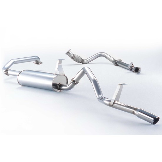 Fujitsubo Legalis 4 Exhaust TOYOTA LAND CRUISER PRADO70 2.4 DT LJ