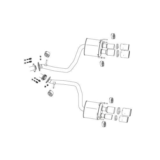 Fujitsubo Authorize RM c Exhaust LEXUS RC F USC10 2UR-GSE