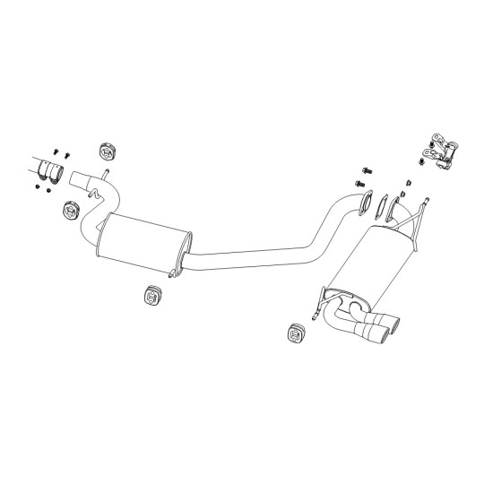 Fujitsubo Zega Exhaust VW GOLF GTI 1KAXX AXX BWA