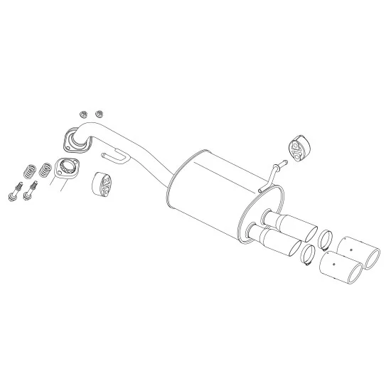Fujitsubo Authorize S Exhaust TOYOTA YARIS 1,5 HV 2WD MXPA10 MXPH Fujitsubo Authorize S Exhaust TOYOTA YARIS 1,5 HV 2WD MXPA10 MXPH