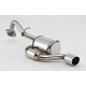 Fujitsubo Authorize S Exhaust TOYOTA RACTIS 1.5 2WD NCP100 1NZ-FE