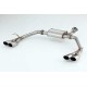 Fujitsubo Authorize S Exhaust NISSAN SERENA HIGHWAYSTAR HV 2WD GF