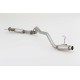 Fujitsubo Authorize R Exhaust NISSAN NV350 2.5 D T VW2E26 VW6E26