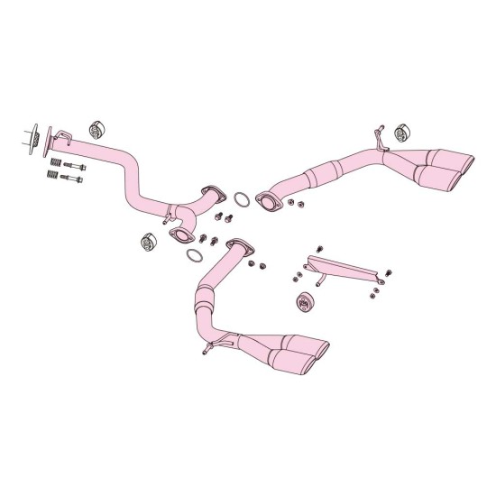 Fujitsubo Authorize S Exhaust TOYOTA ALPHARD VELLFIRE 2.5 AGH30 3