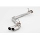 Fujitsubo Authorize S Exhaust NISSAN ELGRAND 2.5 TE TNE52 QR25DE