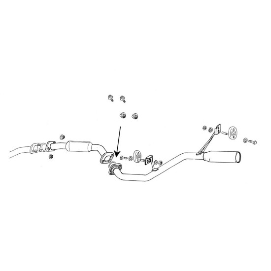 Fujitsubo Wagolis Exhaust HONDA ODYSSEY 2.3 3.0 2 4WD RA6 RA7 RA8