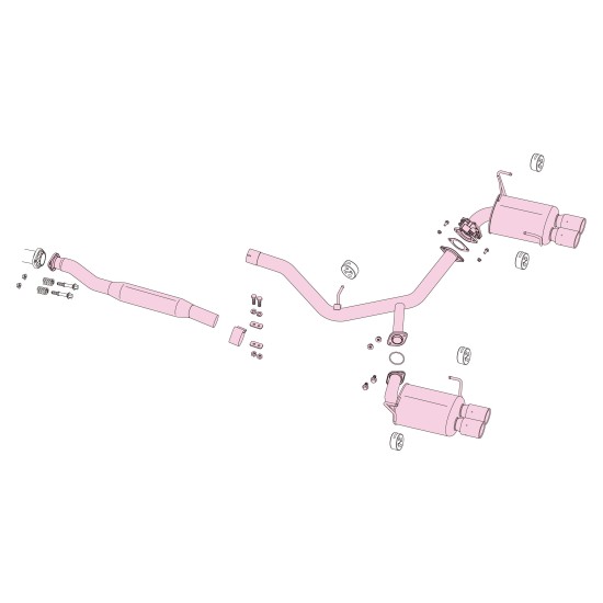 Fujitsubo VVV Exhaust SUBARU WRX STI VAB EJ20