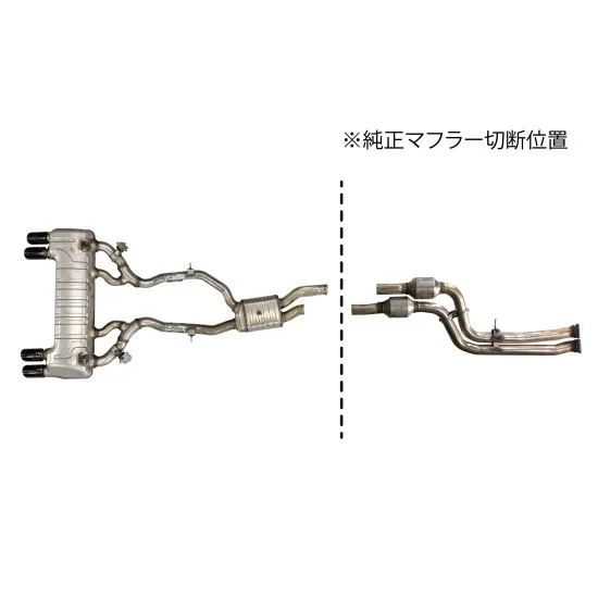 Fujitsubo VVV Exhaust BMW M2 Competition 2U30 S55B30A Fujitsubo VVV Exhaust BMW M2 Competition 2U30 S55B30A
