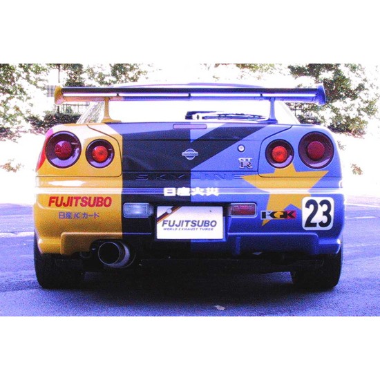 Fujitsubo Super Ti Exhaust NISSAN SKYLINE GT-R BNR34 RB26DETT