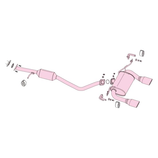 Fujitsubo Authorize R Exhaust TOYOTA C-HR Turbo 4WD NGX50 8NR-FTS