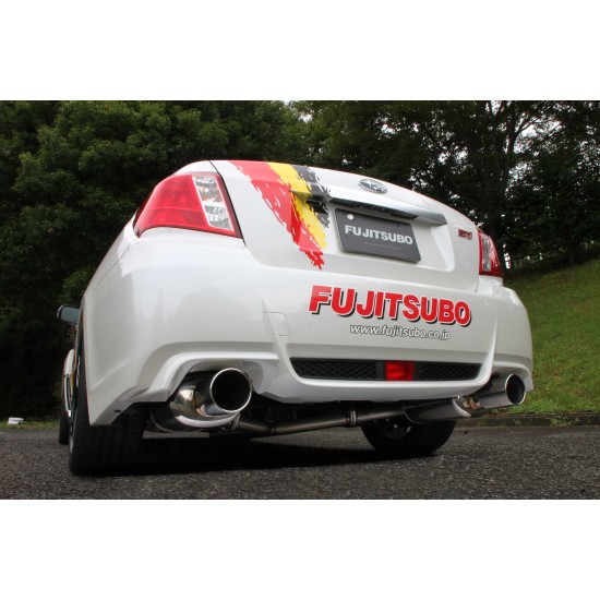 Fujitsubo Authorize R Exhaust SUBARU WRX STI STI A-Line GVB F EJ2