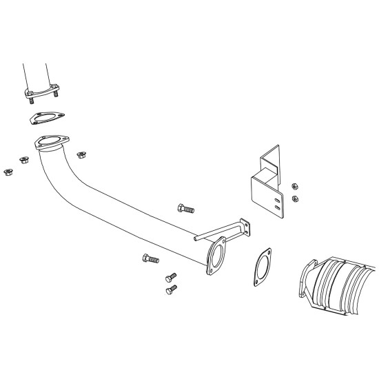 Fujitsubo Front Pipe Exhaust NISSAN SILVIA 2.0 Turbo S15 SR20DET