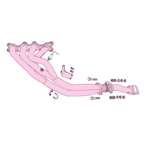 Fujitsubo Super EX Basic Exhaust Manifold MAZDA EUNOS ROADSTER  M