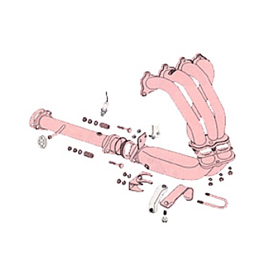 Fujitsubo Super EX Basic Exhaust Manifold HONDA PRELUDE VTEC BB1