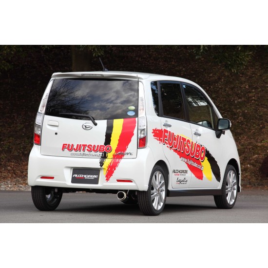 Fujitsubo Authorize K Exhaust DAIHATSU MOVE CUSTOM Turbo 2WD LA10