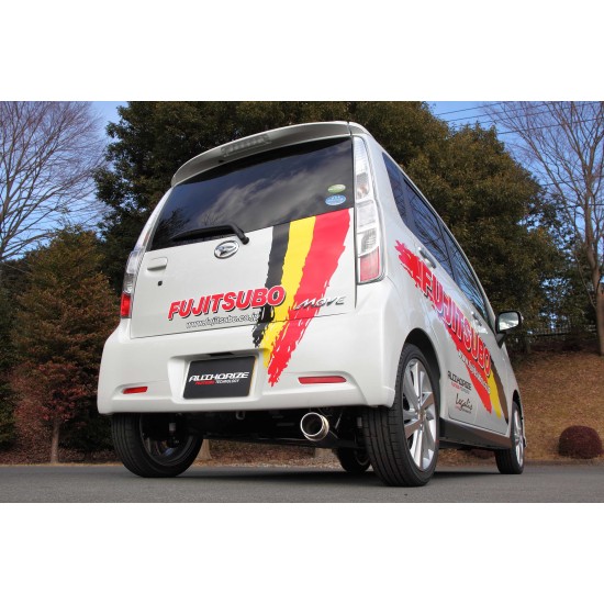 Fujitsubo Authorize K Exhaust DAIHATSU MOVE CUSTOM Turbo 2WD LA10