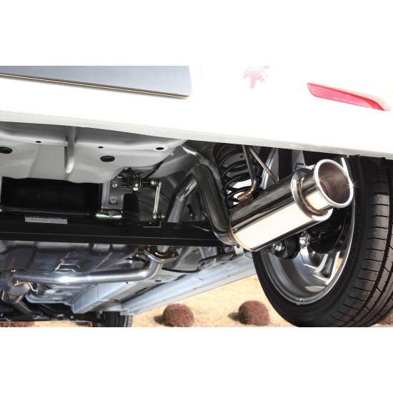 Fujitsubo Authorize K Exhaust DAIHATSU MOVE CUSTOM Turbo 2WD LA10