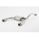 Fujitsubo Authorize K Exhaust DAIHATSU COPEN LA400K LA400A KF