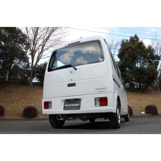 Fujitsubo Authorize K Exhaust SUZUKI EVERY VAN NA DA64V K6A