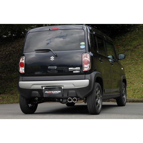 Fujitsubo Authorize K Exhaust SUZUKI HUSTLER NA 4WD MR31S R06A