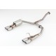 Fujitsubo Legalis R Exhaust NISSAN ELGRAND HIGHWATSTAR 3.5 2 4WD