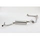 Fujitsubo POWER Getter Exhaust HONDA CIVIC TypeR Euro FN2 K20A