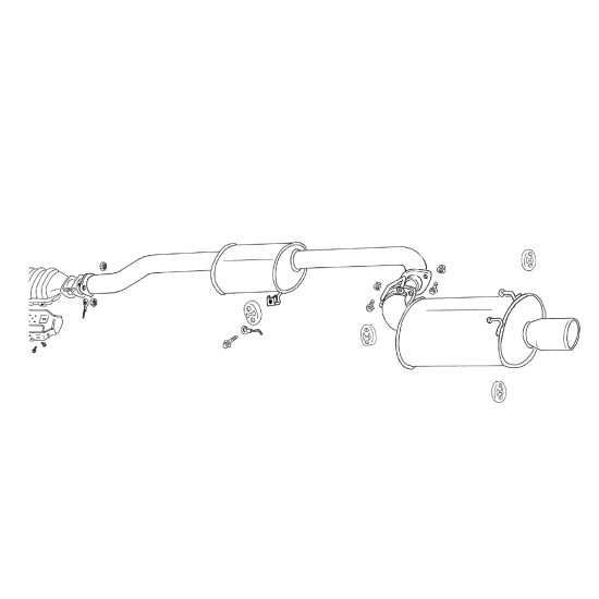 Fujitsubo Legalis R Exhaust NISSAN SKYLINEGT-R BNR32 RB26DETT