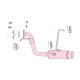 Fujitsubo RIVID Exhaust SUZUKI SWIFT RS 1.2 2WD ZC72S K12B