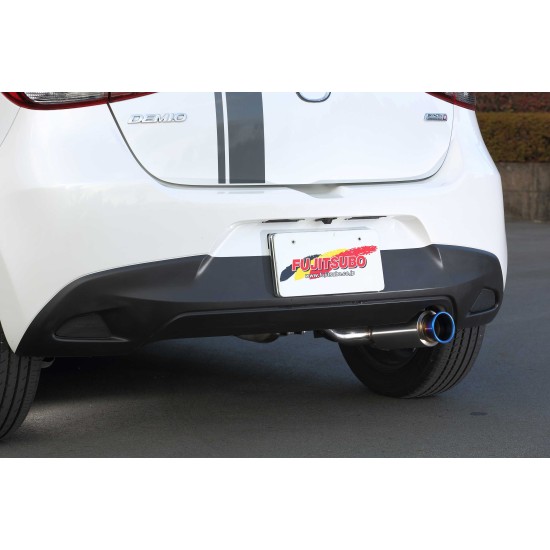 Fujitsubo RIVID Exhaust MAZDA Mazda2 1.5 DT 2WD DJ5FS S5-DPTS S5-